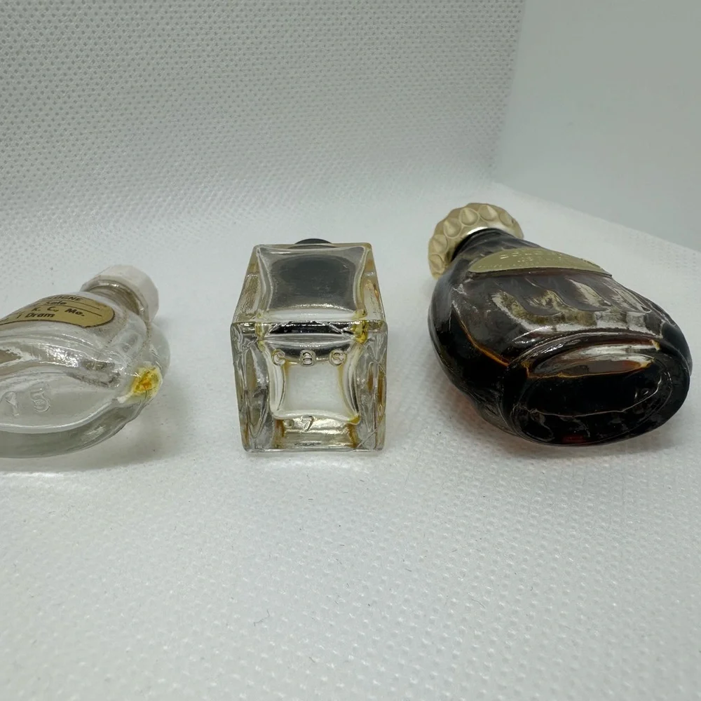 Vintage CHANEL No 5 Eau de Toilette Mini Empty, Estée Lauder Luzier Trinket